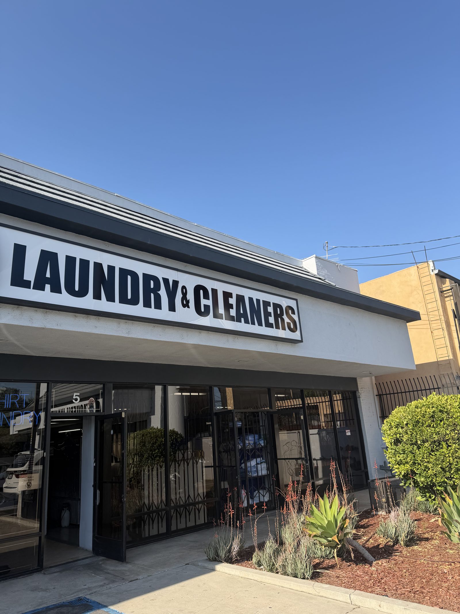 FOLD's owned dry-cleaning facility at 16851 Victory Blvd, Van Nuys, CA — 25-year LA laundry operator